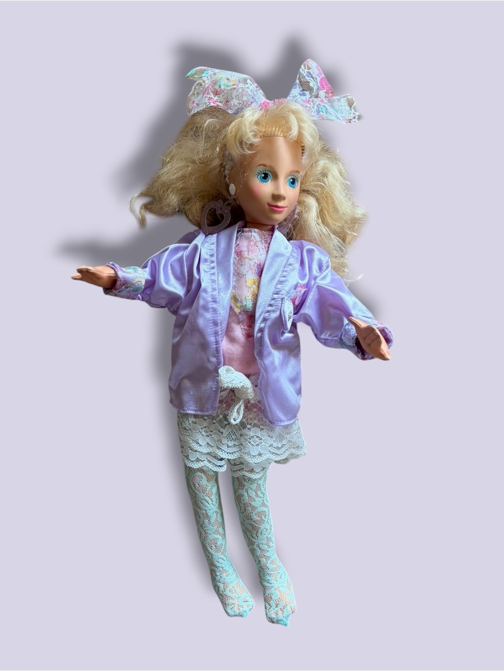 1980s Mattel Hot Looks Doll Blonde